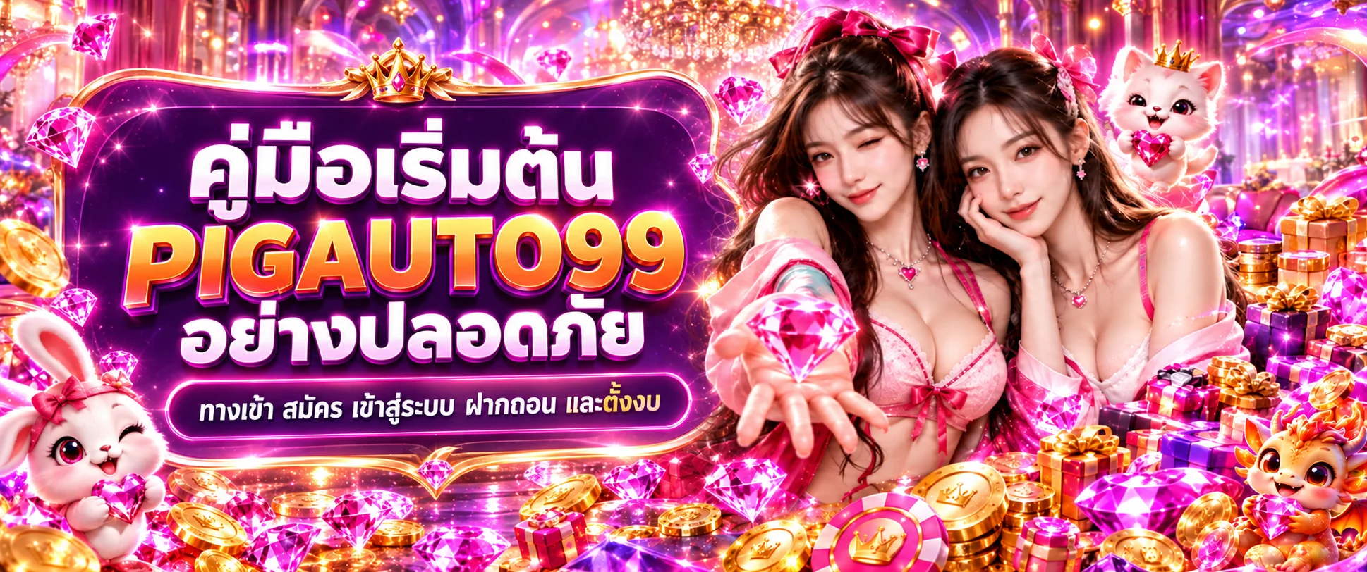 PIGAUTO99 คู่มือเริ่มต้น ทางเข้า ฝากถอนปลอดภัย